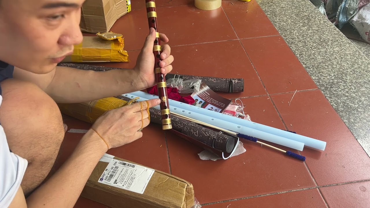 Khui hàng dizi Bạch Ngọc, dizi MT9, Guanzi