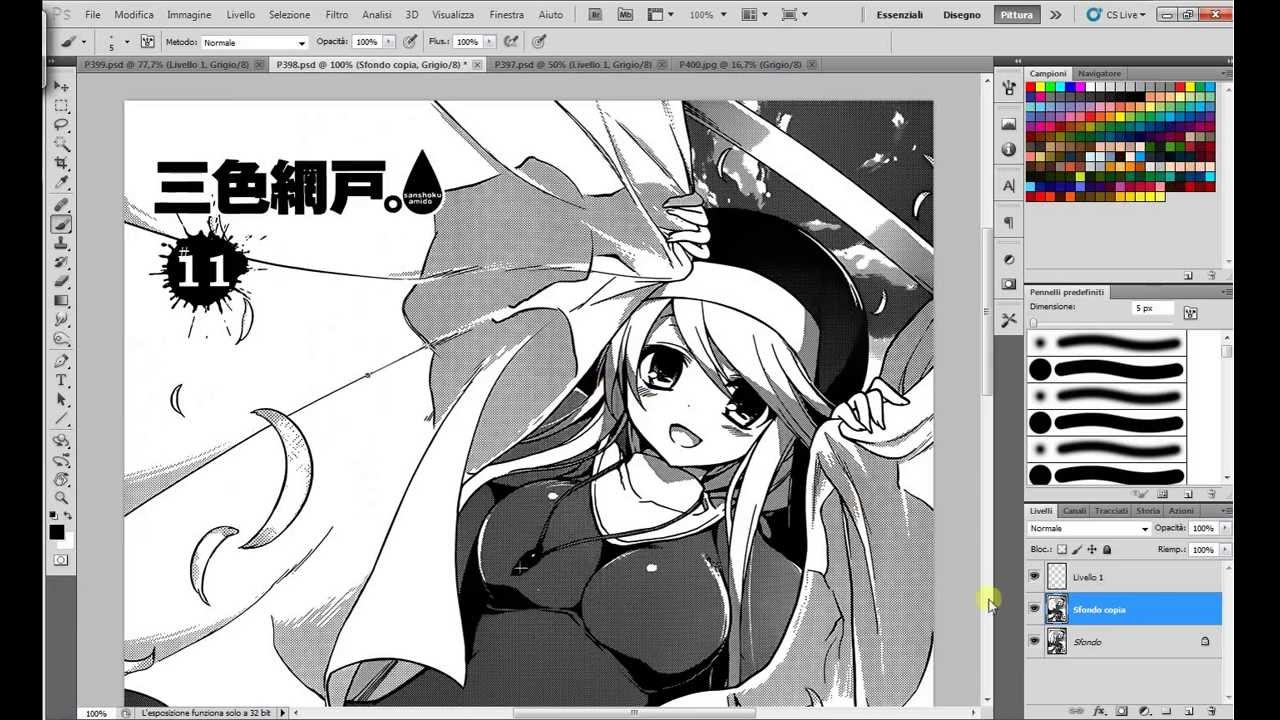 Redraw  Manga Tutorial