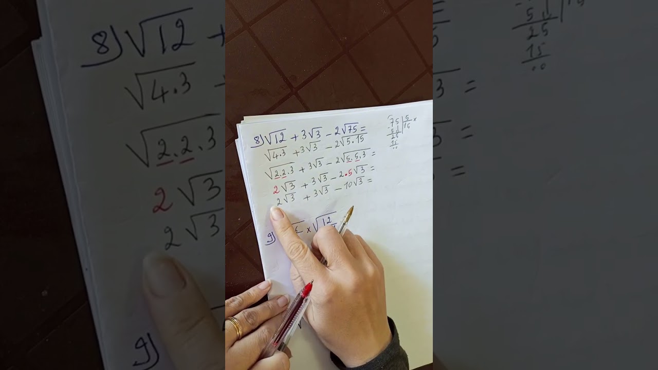 EB8 & EB9✍️✍️✍️✍️Racine carré👩‍🏫👩‍🏫👩‍🏫