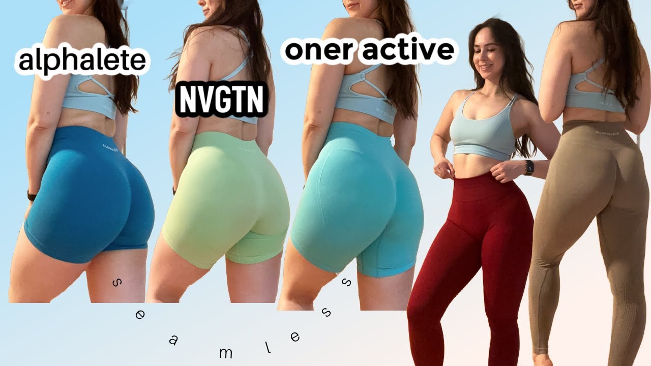 UNSPONSORED ONER ACTIVE VS. NVGTN VS. ALPHALETE SEAMLESS COMPARISON!