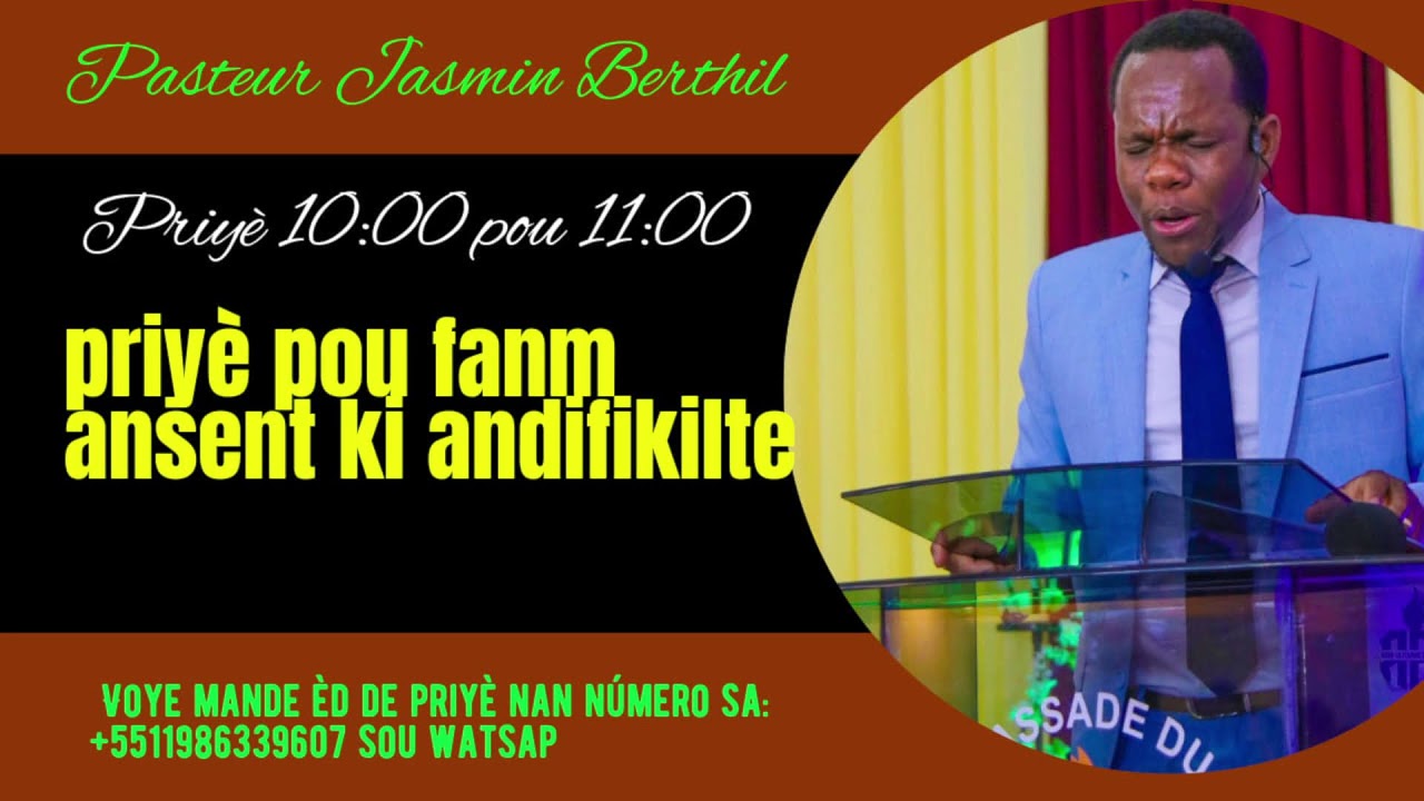 PRIYE POU TOUT FANM ANSENT KI AN DIFIKILTE