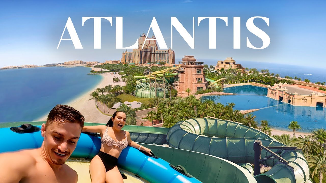 VISITAMOS UNO DE LOS PARQUES ACUÁTICOS MÁS GRANDES DEL MUNDO - CAIDA DE 30 METROS | Katy Travels