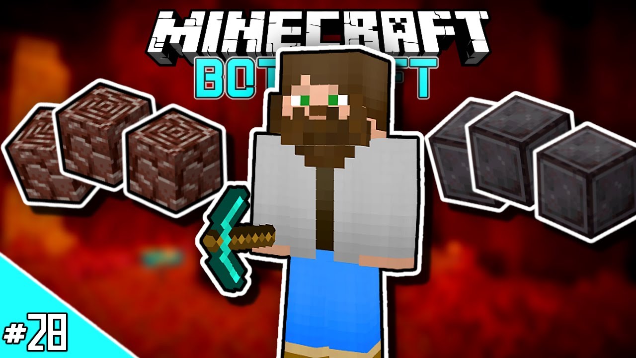 10 UR SEM KOPAL NETHERITE ... TO SE JE ZGODILO | BotCraft II #28