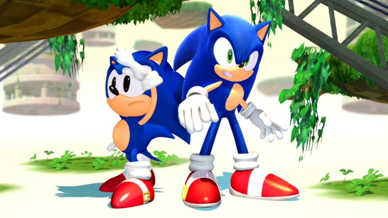 Sonic Generations: New Sonic Models Based on Past Designs