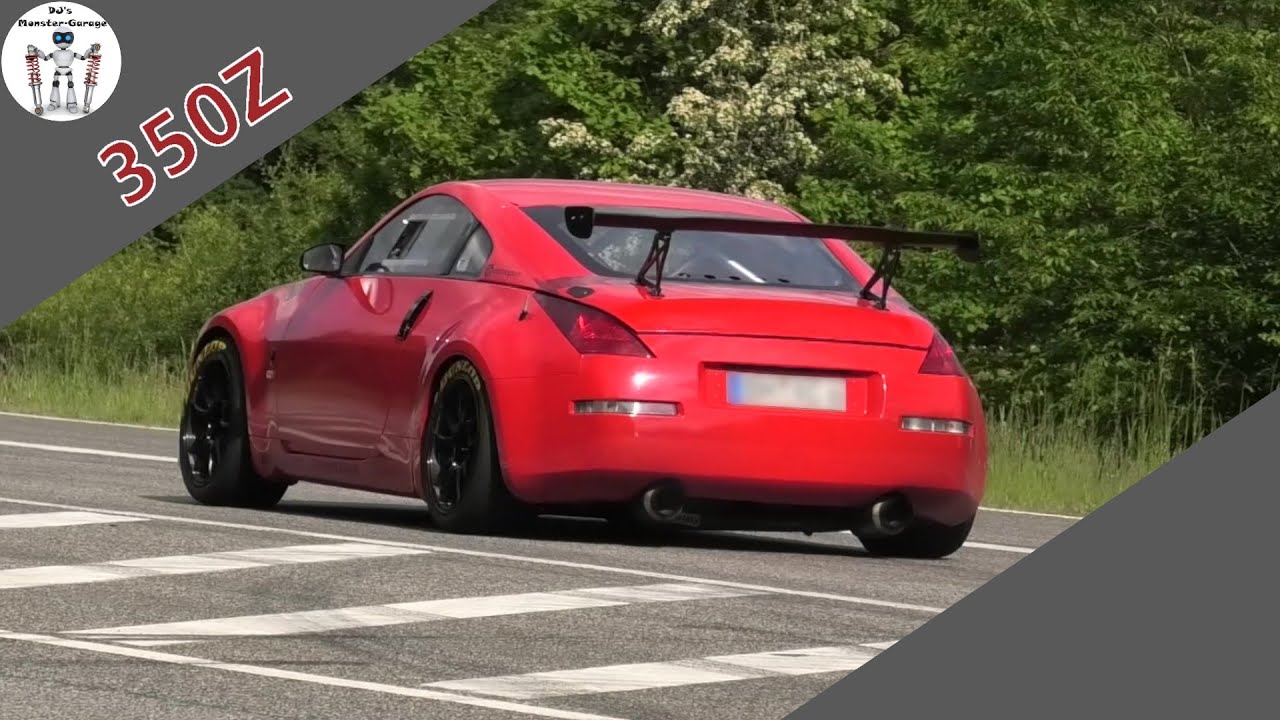 Nissan 350Z Invidia N1 Exhaust sounds AMAZING on the Nürburgring