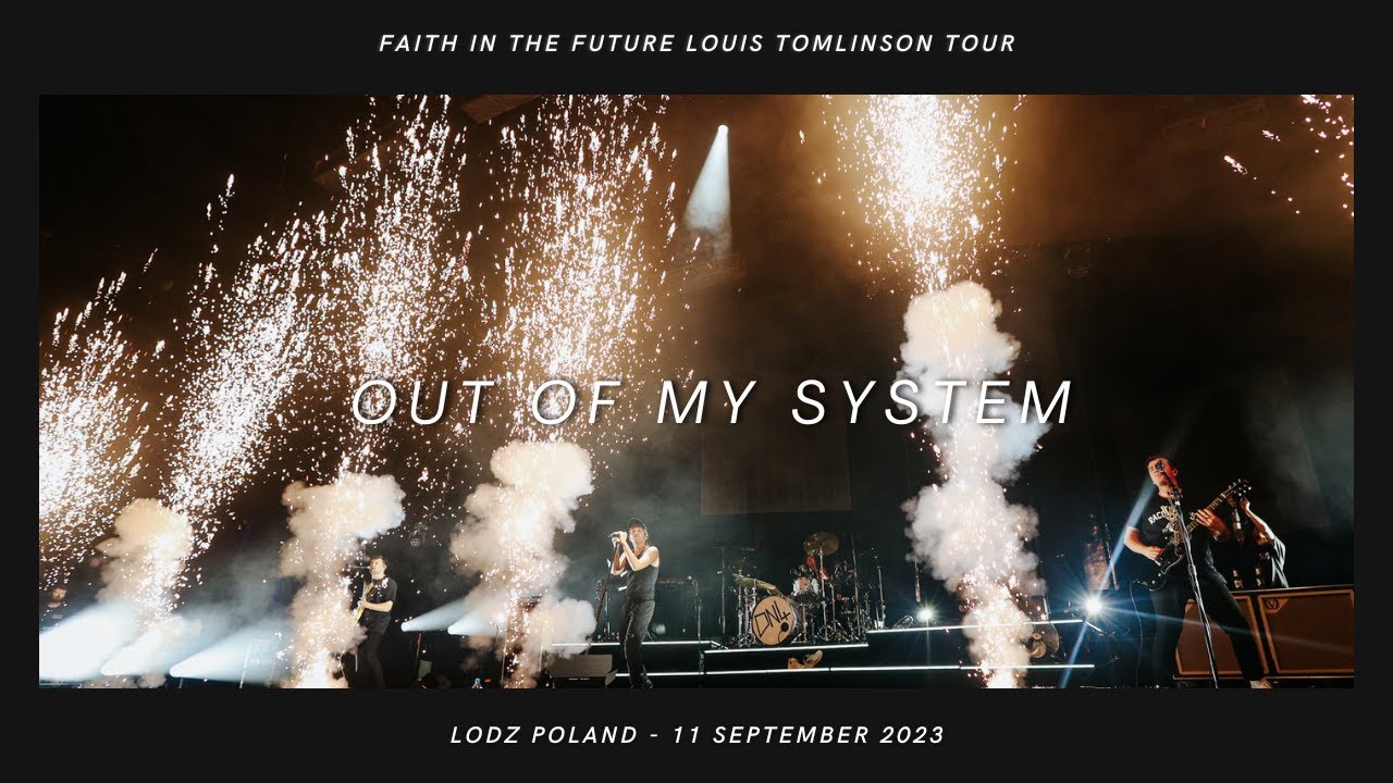 Louis Tomlinson -  Out of My System - Live - Lodz 11.09.2023