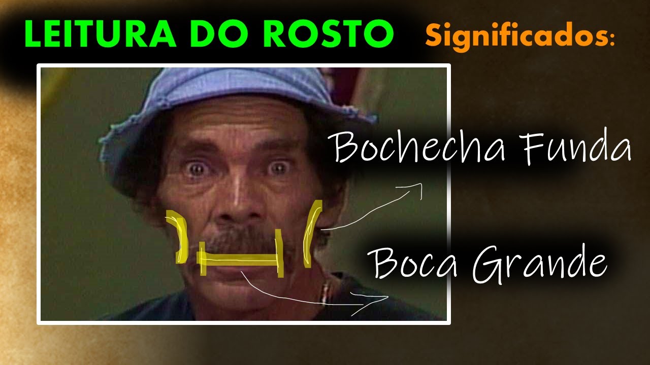 Significado das bochechas encovadas (fundas) e Boca grande - An&aacute;lise Facial - Morfopsicologia