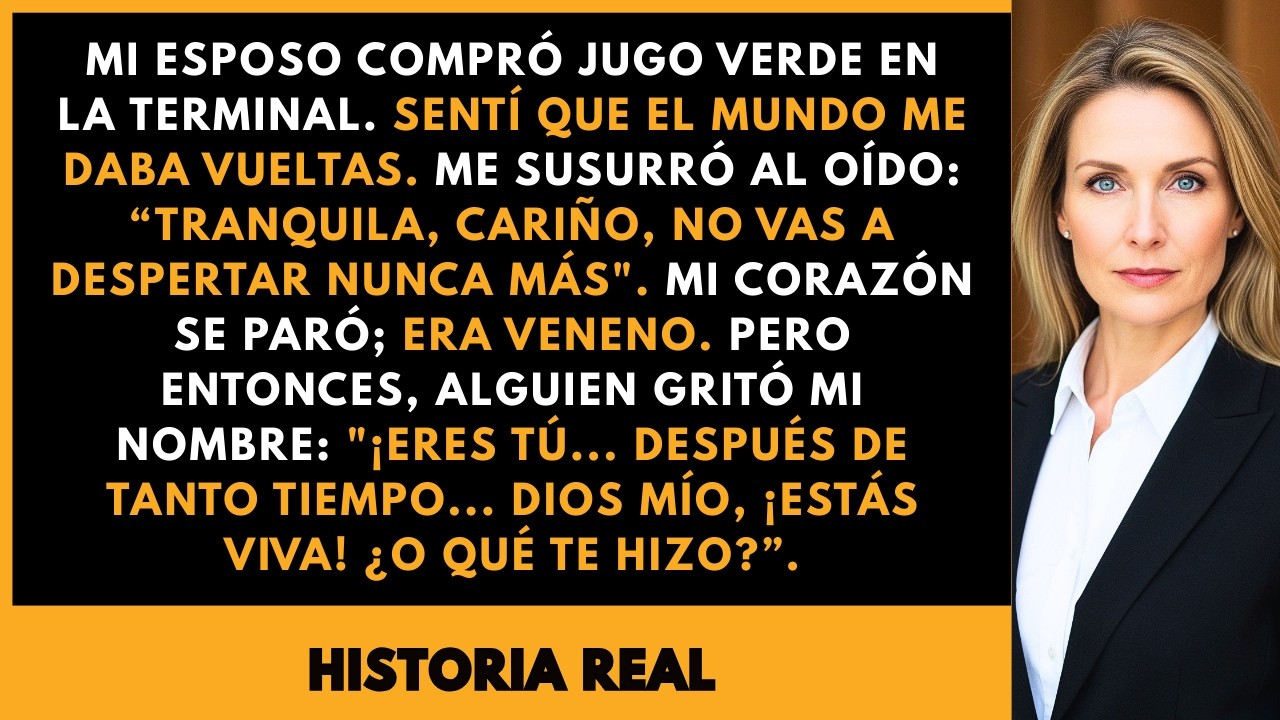 Mi esposo me envenenó... un desconocido me salvó llorando al verme...