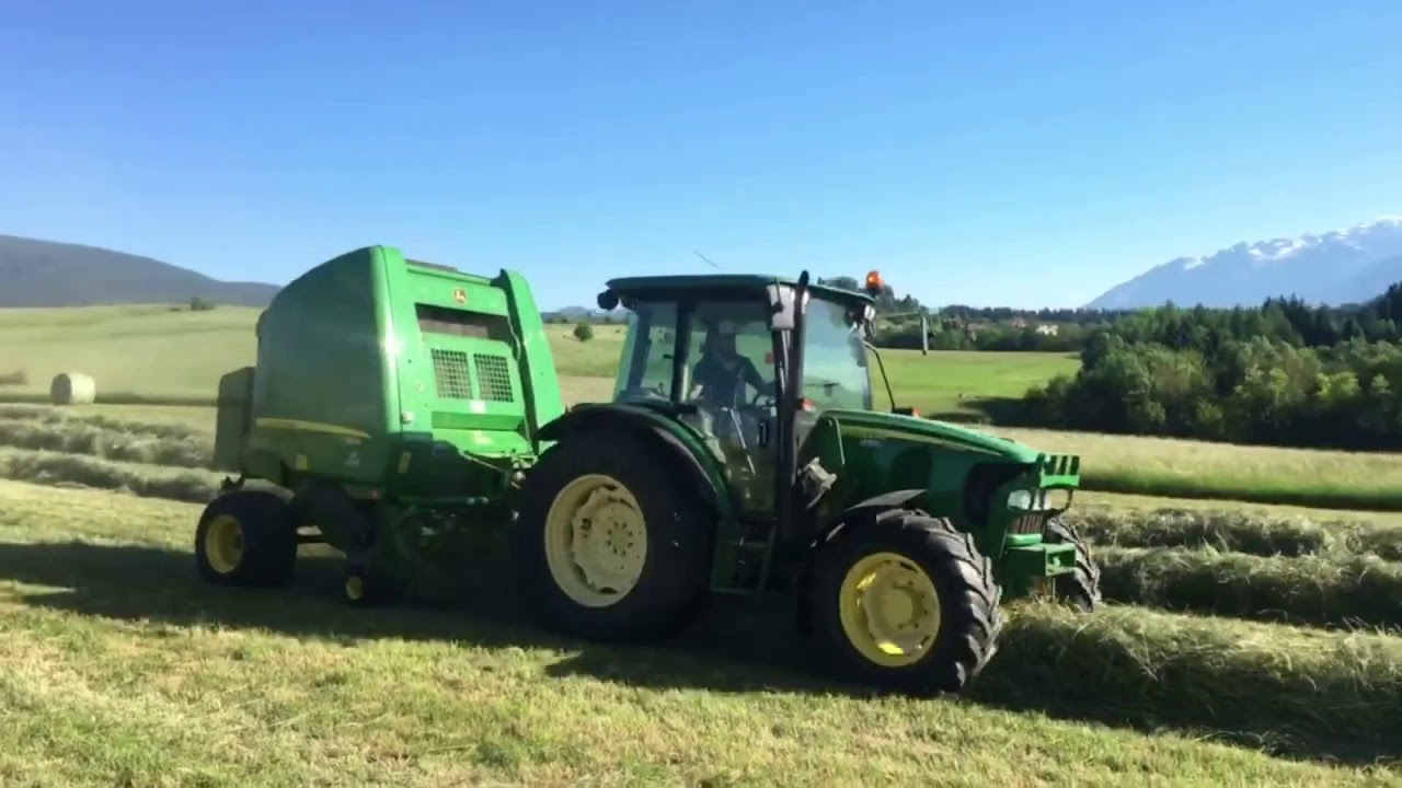 Pure sound | John deere 5820 + rotopressa