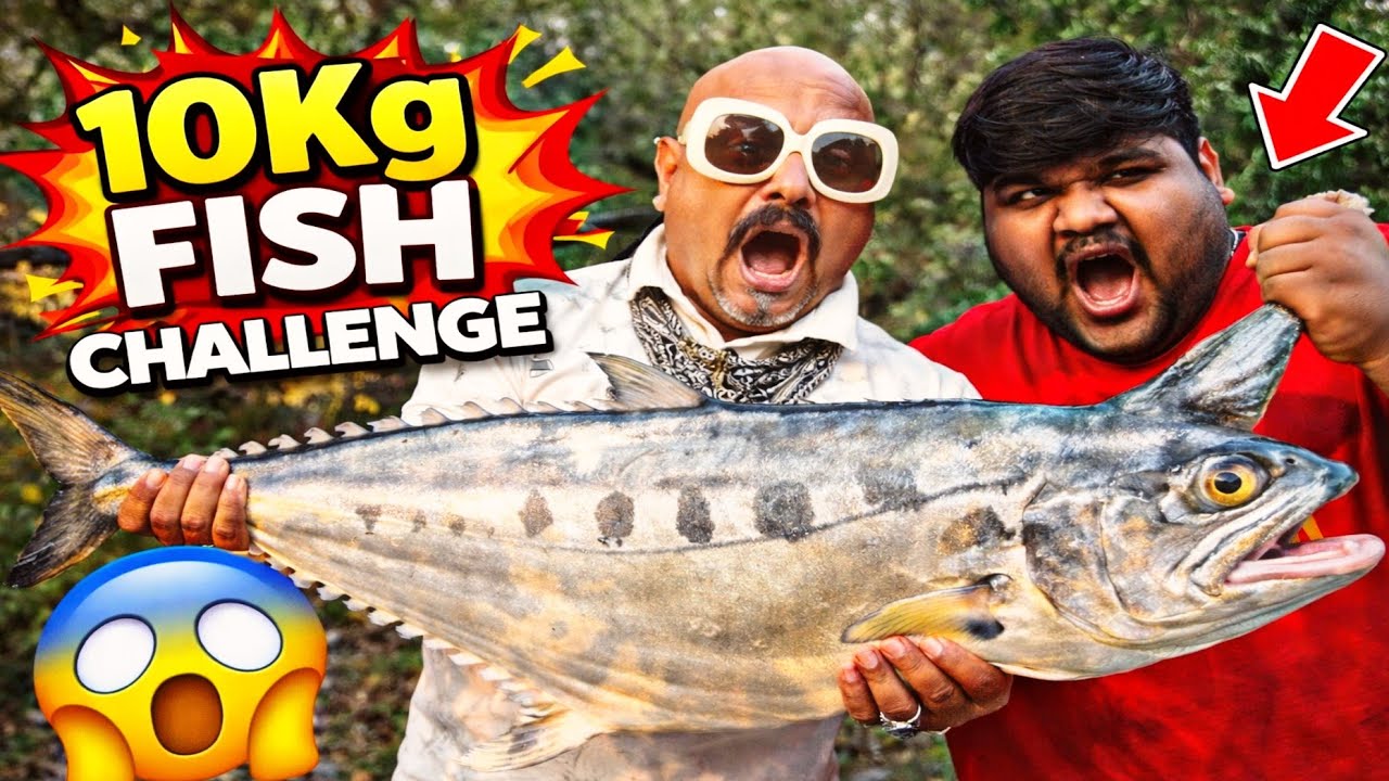 10KG Fish Eating Challenge 😍 