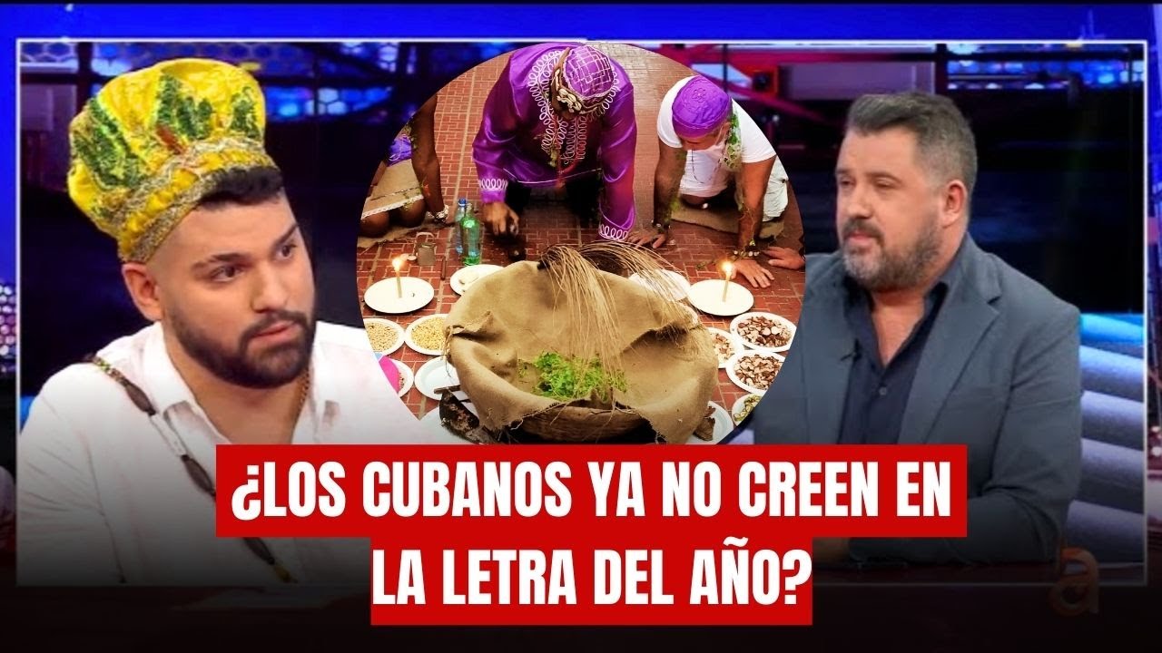 🔥DEBATE: ¿LOS CUBANOS YA NO CREEN EN LA LETRA DEL AÑO? BABALAWO DE MIAMI NOS EXPLICA