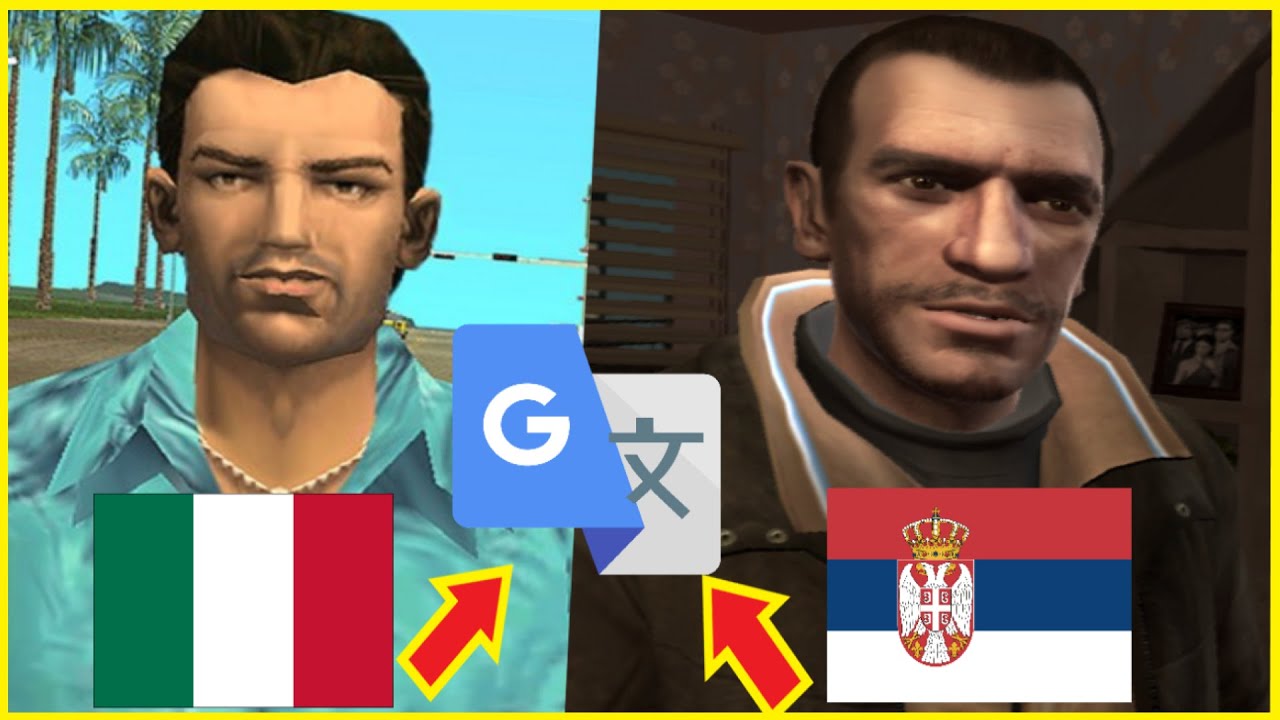 GTA Protagonists Speaking in their Native Language