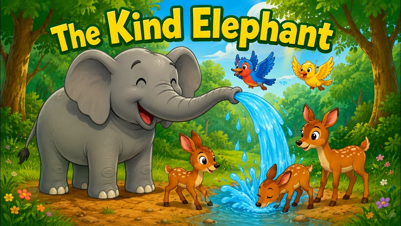 The Kind Elephant | A Heartwarming Animal Story