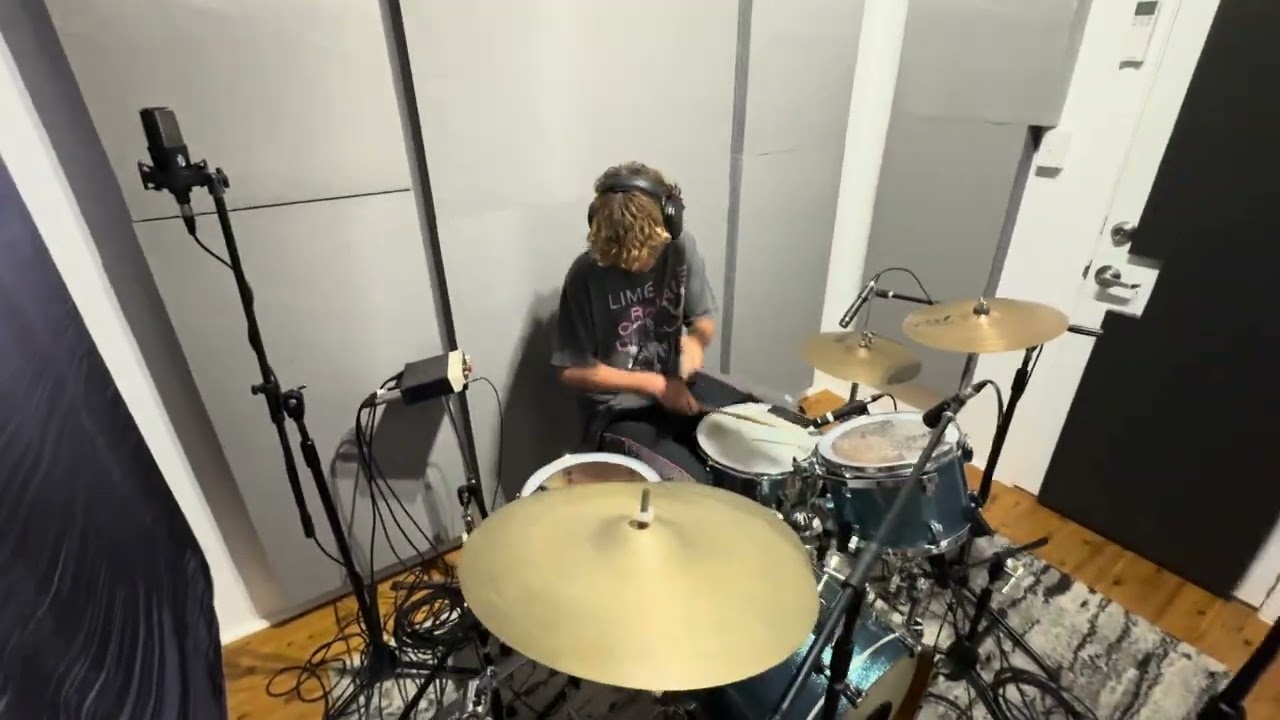 Glass House Studios - Studio B. Analog Recording to 2&rdquo; Tape. 3 piece band. 