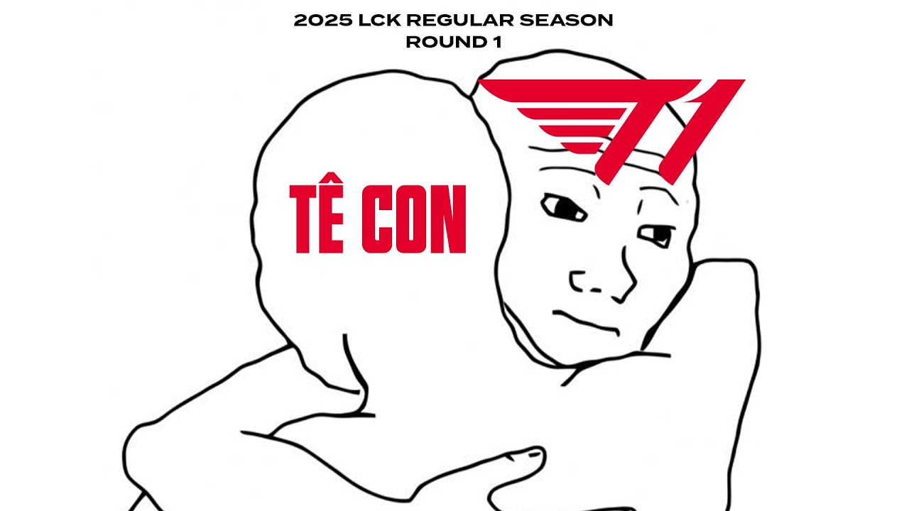 QUỀN CHÁ NÀAAA - T1 VS HLE - 2025 LCK ROUND 1