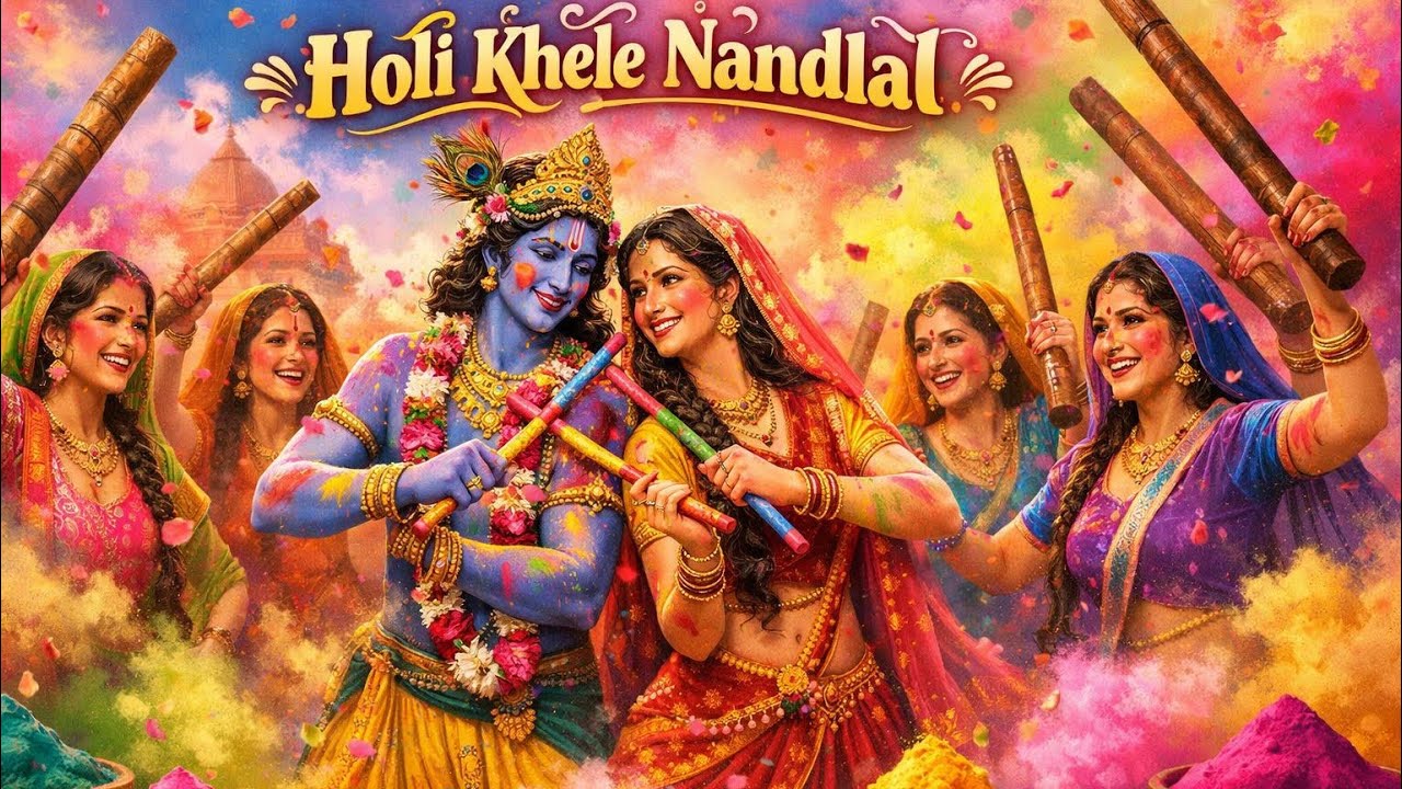 Radha Ke Sang Khele Krishna Holi 2026 | Superhit Holi Bhajan | Supreme Series❤️✨