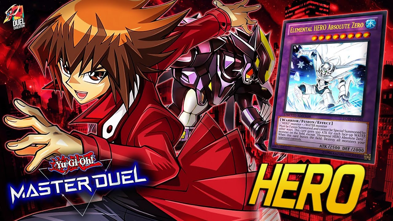 HERO Deck 🦸🏻‍♂️ | Gameplay 🎮  +  Deck profile ✔️ | MASTER DUEL