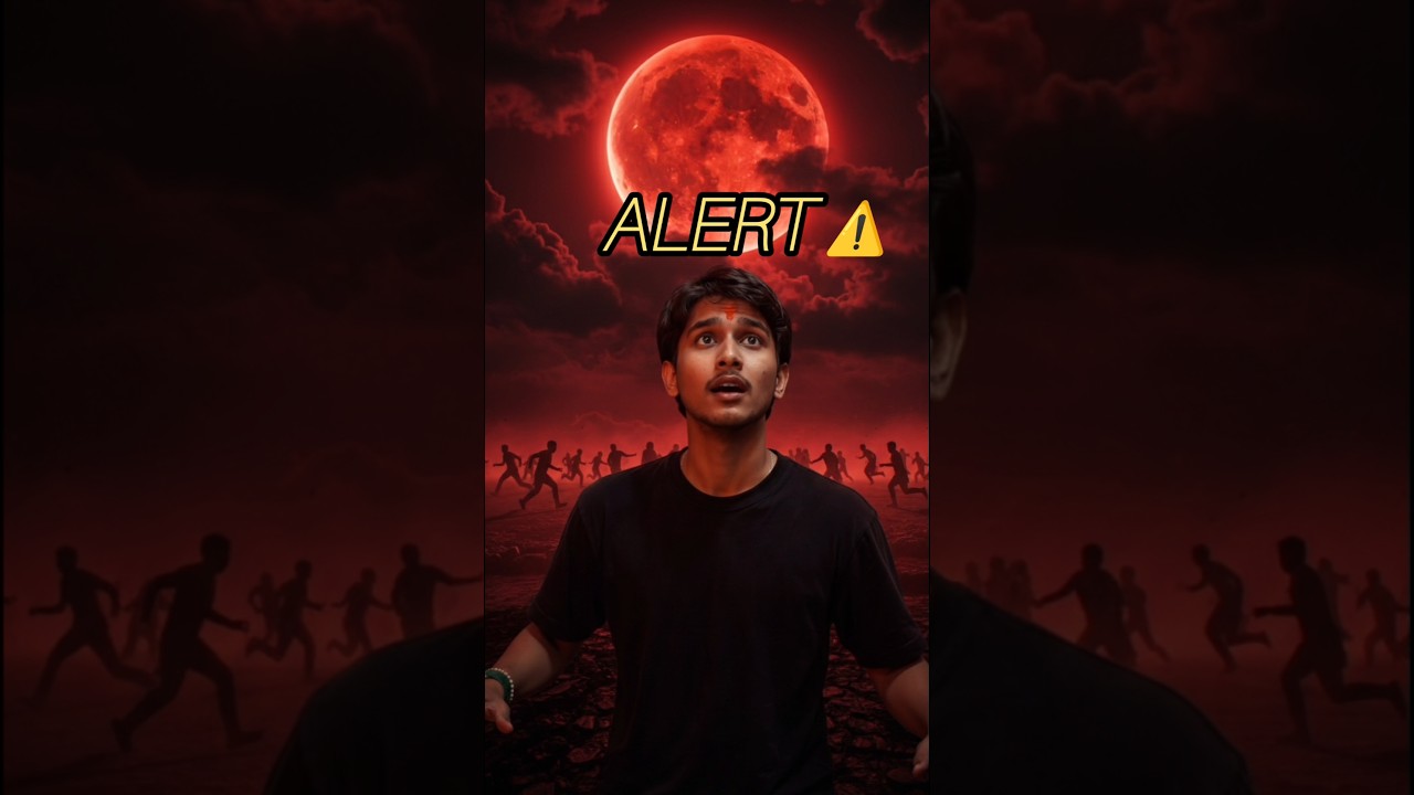 March 3 Blood Moon ⚠️ 2 Eclipses in 15 Days!&rdquo; #shorts