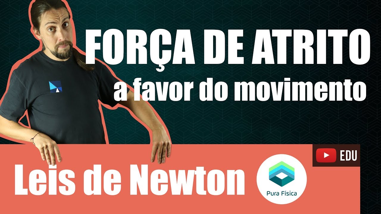 Física - Leis de Newton: força de atrito a favor do movimento