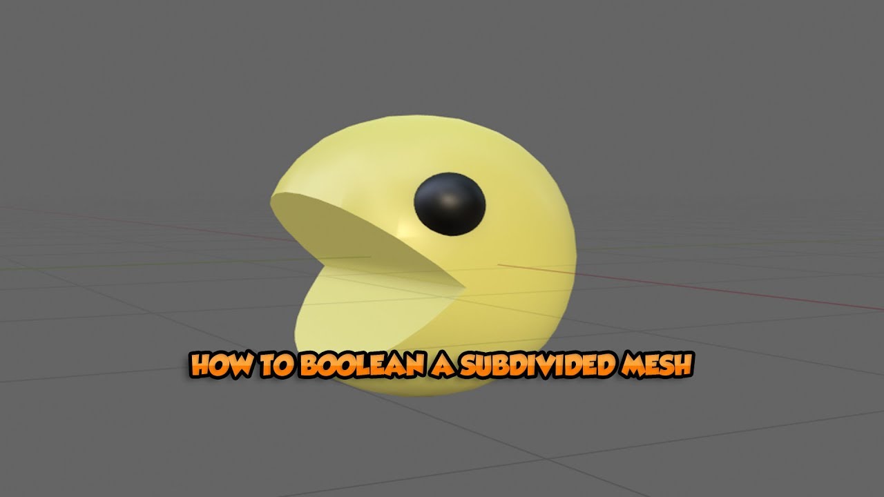 How to Boolean subdivided surfaces - Blender 2.8 Tutorial