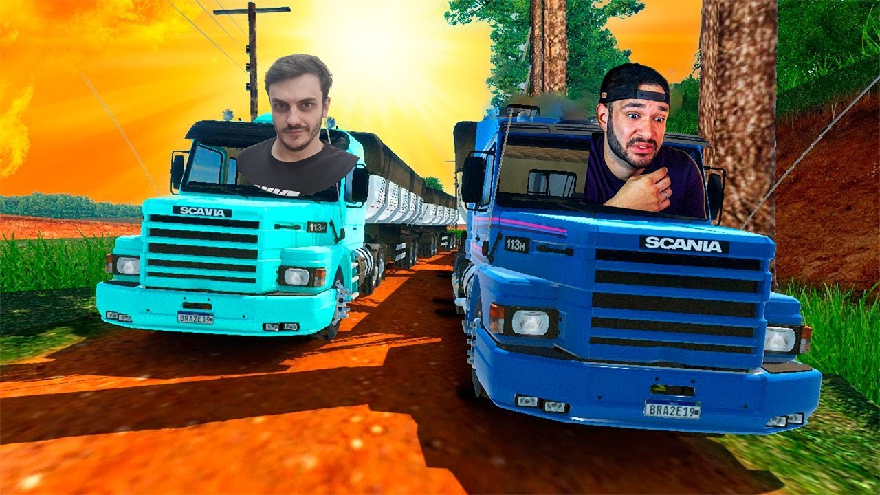 WE DRIVE SCANIA 113H TRUCKS! @gqgames! GLOBAL TRUCK ONLINE MULTIPLAYER!