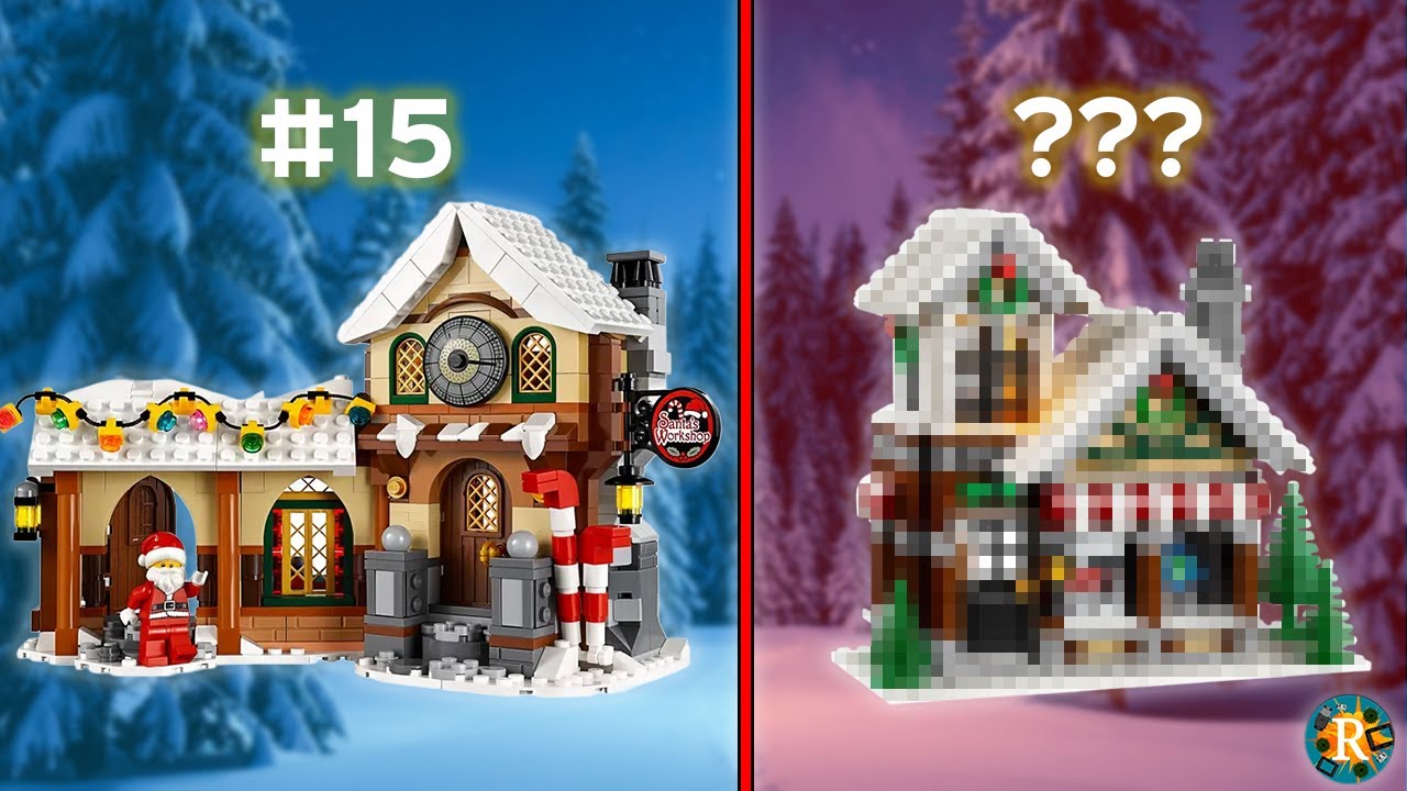 Рейтинг всех наборов LEGO «Зимняя деревня» | Издание 2025 года