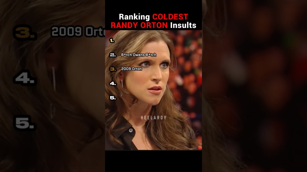 Ranking The COLDEST Randy Orton Insults! 🥶