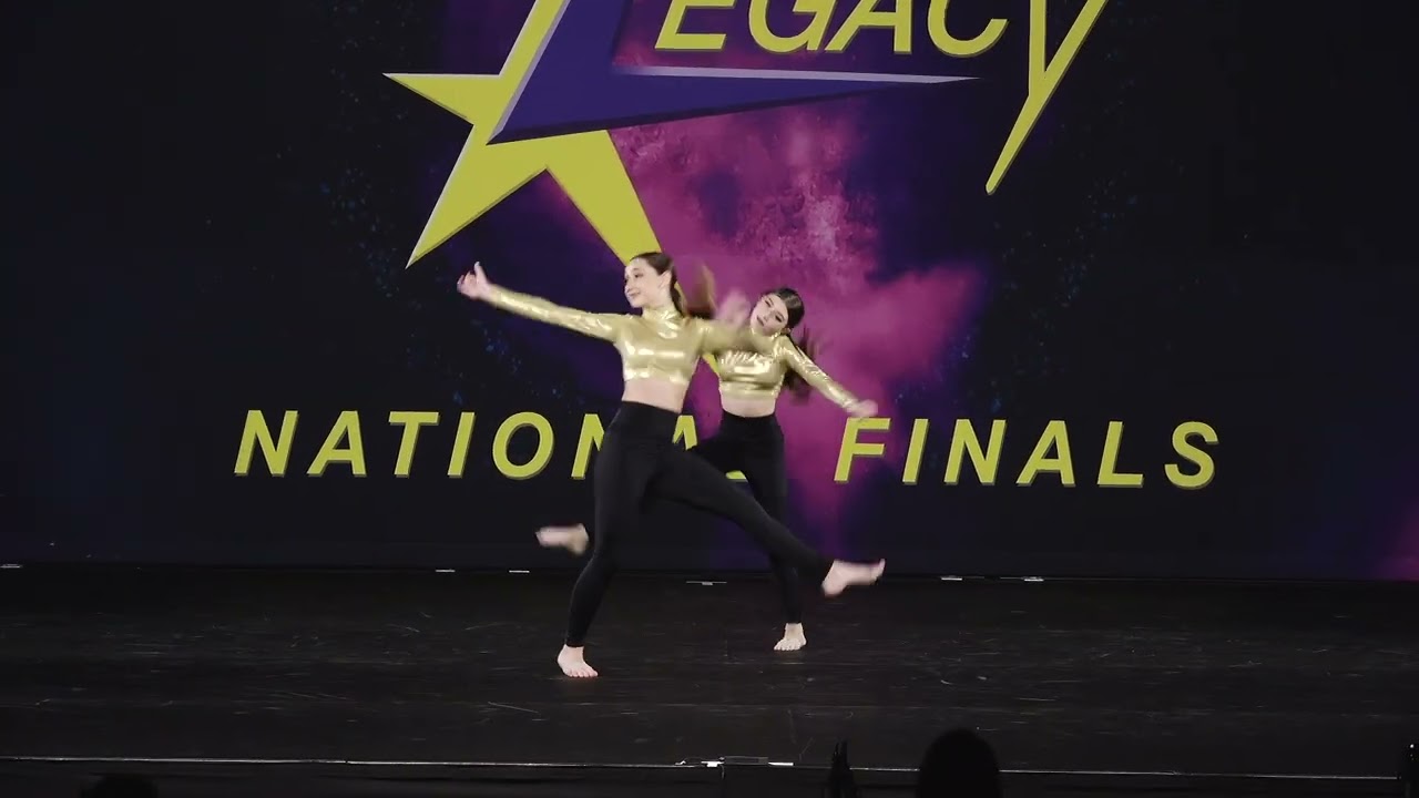Black And Gold -- 2023 Junior Jazz Duo -- James Anderson Choreography