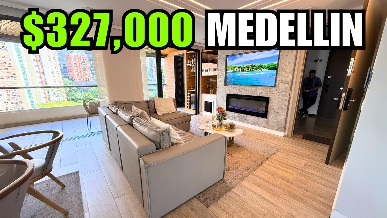 Tour a $327,000 Renovated Medellin Apartment | El Poblado