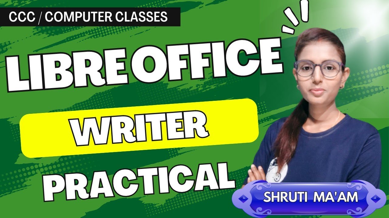 Computer Class || LibreOffice & Writer || LibreOffice Practical