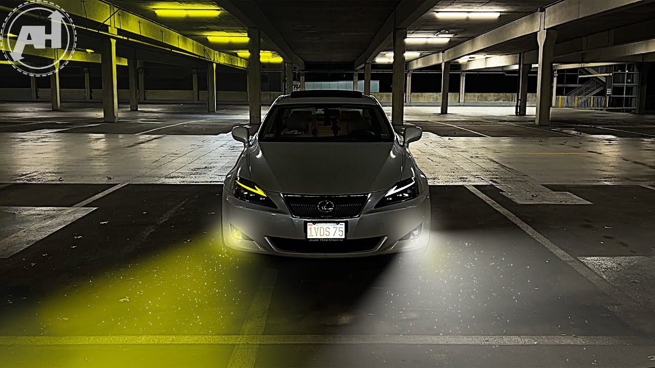 SWITCHBACK FOG LIGHTS ON LEXUS IS350. Install, Review and Demo of LASFIT SwitchBack Fog Lights.