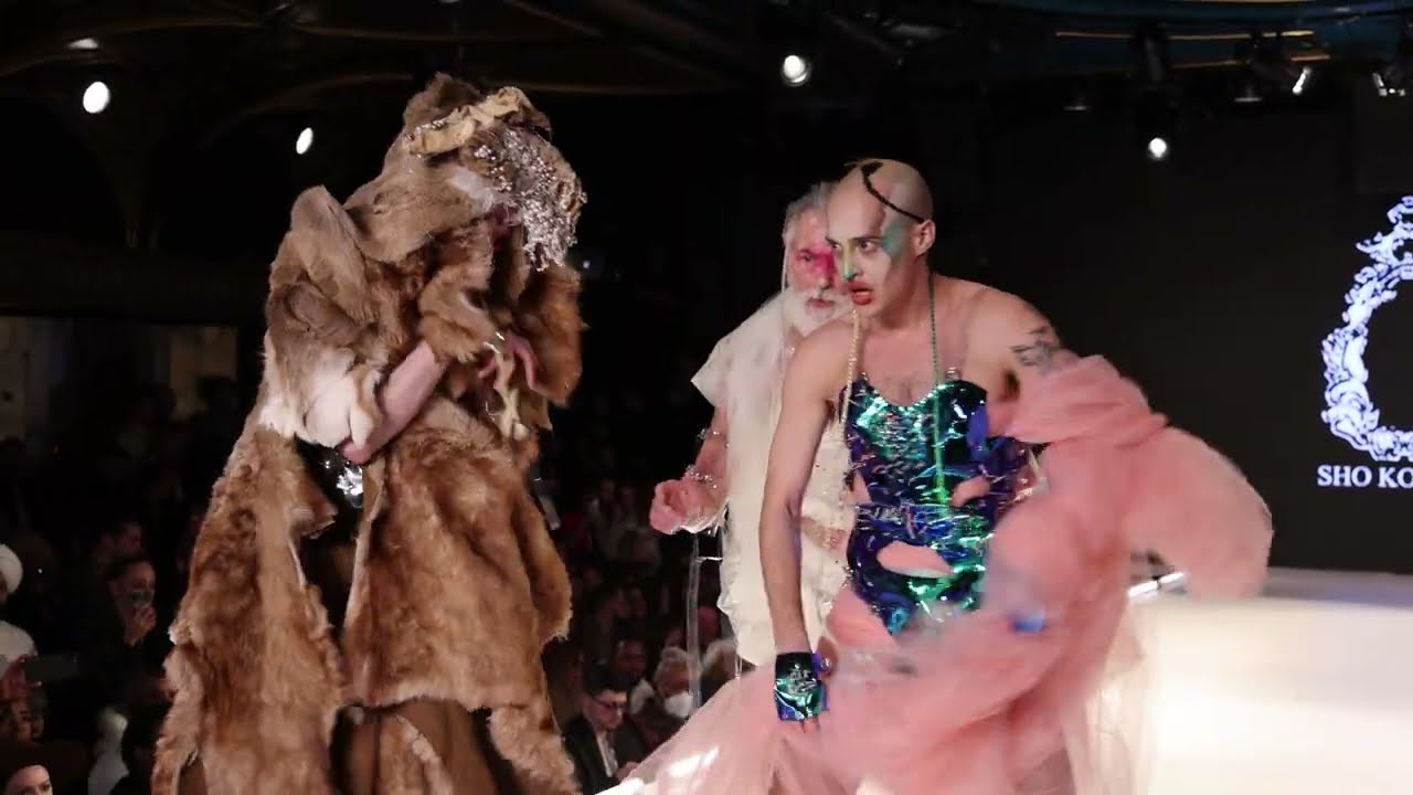 RAW BACKSTAGE Footage From Susanne Bartsch Fashion Show  8