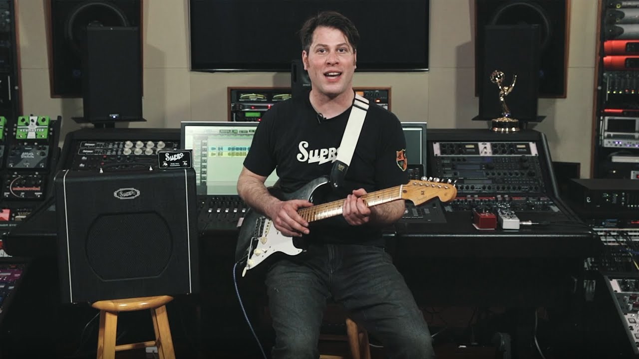 Supro Blues King 12 Tube Amplifier Demo by David Koltai