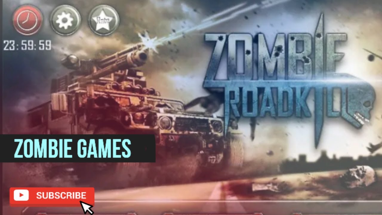 Zombie Roadkill 3D 2023 |  Zombie Games | Shooter Games | Racing Games
