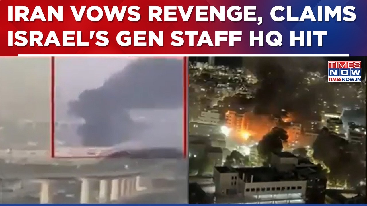 Iran In Full Revenge Mode, Makes Big Retaliation Claim | Israel Gen Staff HQ Hit? Tehran States...