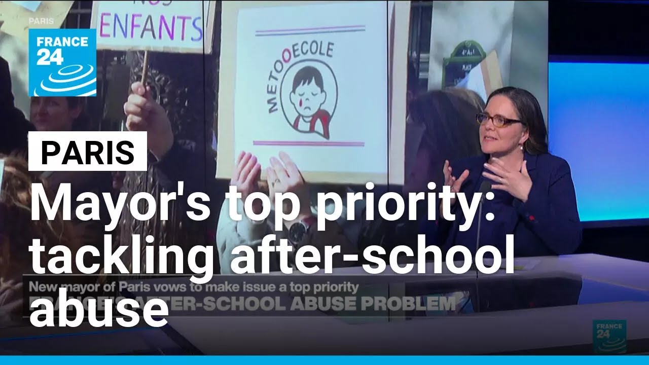 New Paris mayor vows to tackle systemic abuse in after-school programmes &bull; FRANCE 24 English