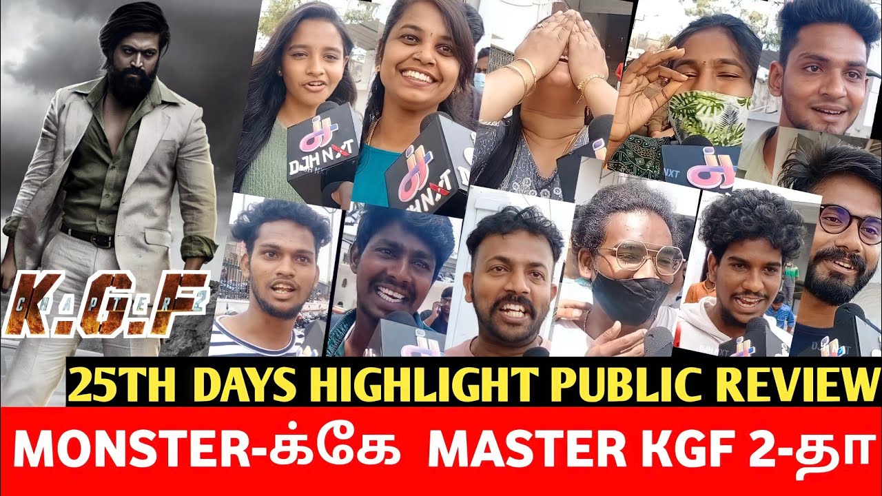 KGF 2 25th Day Public Review | 25th Day Kgf 2 Public review | Kgf 2 vs Beast | Kgf 2 Public review |