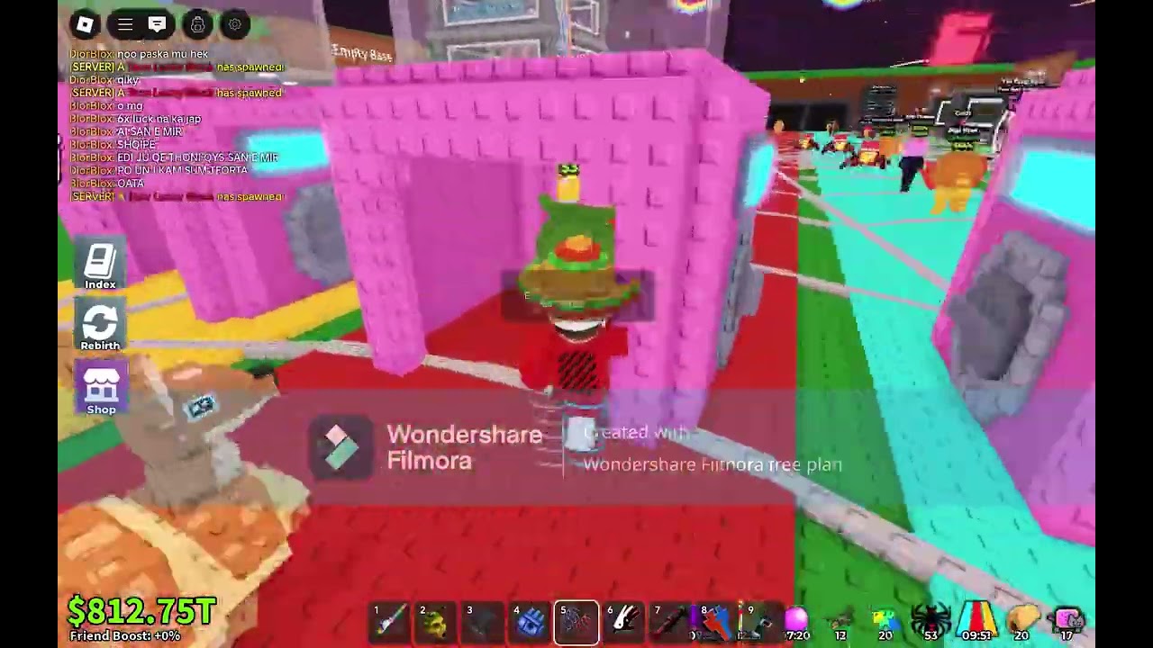 ADMIN ABUSE ne lojen steal a brainrot!!