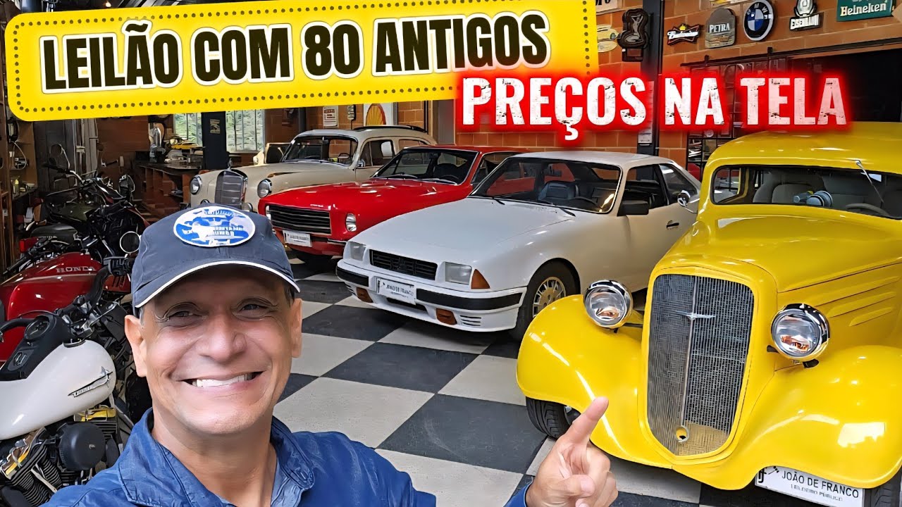 PREÇOS NA TELA! LEILÃO ON-LINE e PRESENCIAL. #leilãodecarros #carrosantigo #carrosavenda