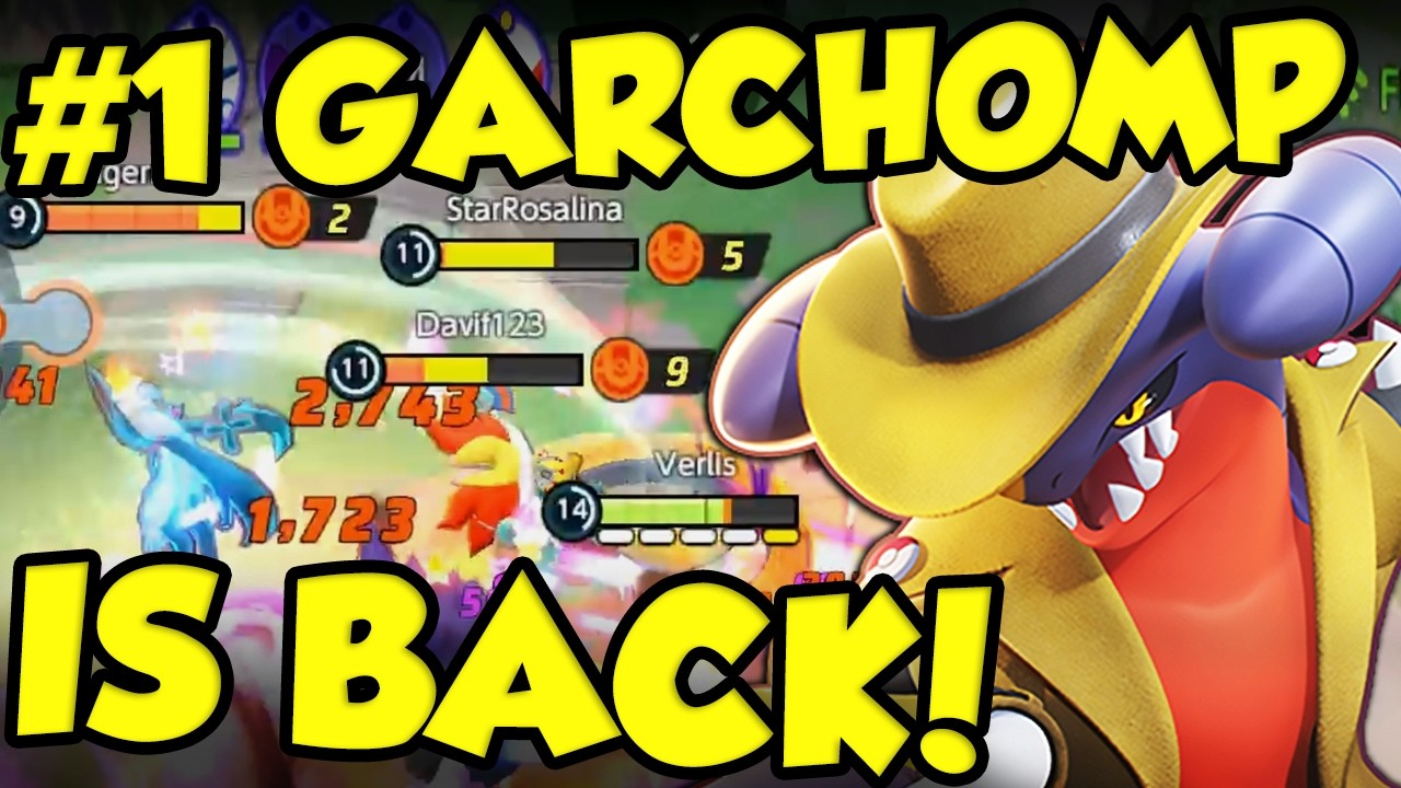 BEST POKEMON UNITE GARCHOMP RETURNS FOR 3RD ANNIVERSARY!