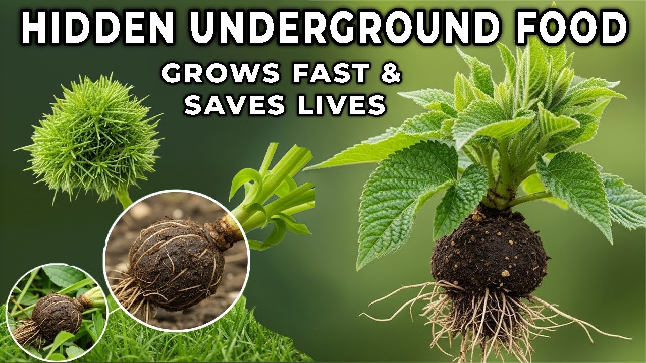 Hidden Underground Food That Grows Fast: Medieval Survival Secret