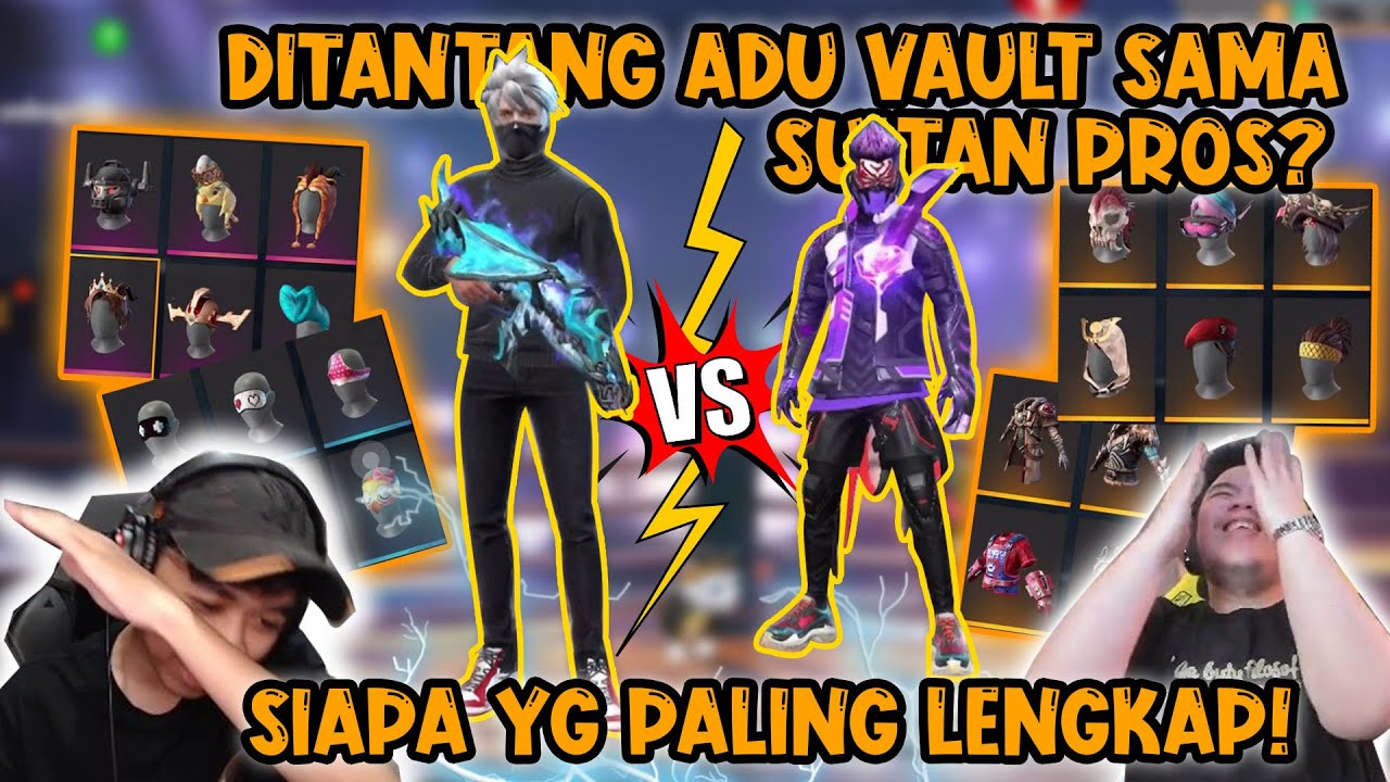 DUEL KOLEKSI VAULT EFDEWE Vs SULTAN PROS?! SIAPAKAH YG PALING LENGKAP!!