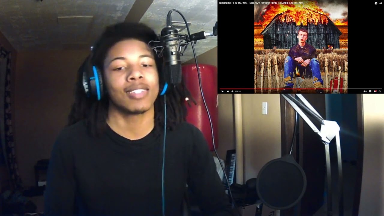 SpazzoReactz Reacts to BUCKSHOT FT. SEMATARY - HALLOW'D GROUND PROD. GRIMOIRE & SEMATARY