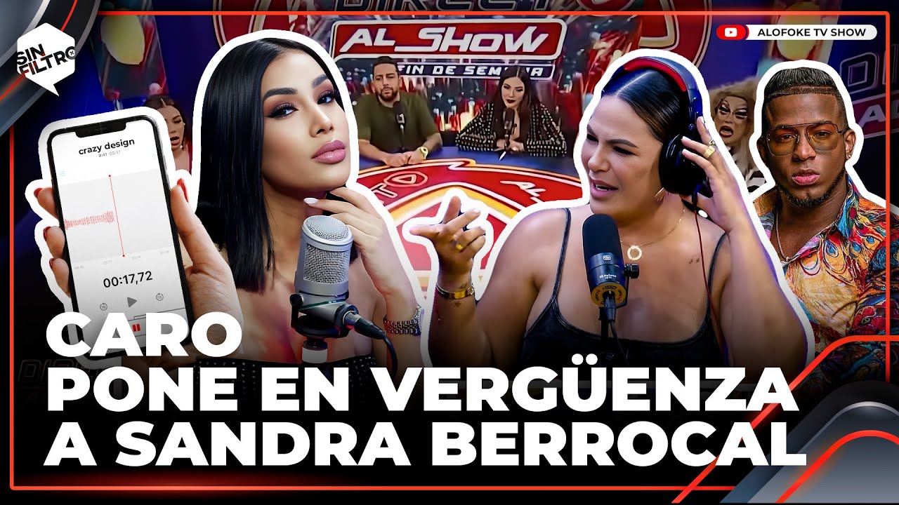 CARO BRITO SACA A LA LUZ NOTA DE VOZ DE CRAZY DESIGN QUE PONE EN VERGÜENZA A SANDRA BERROCAL