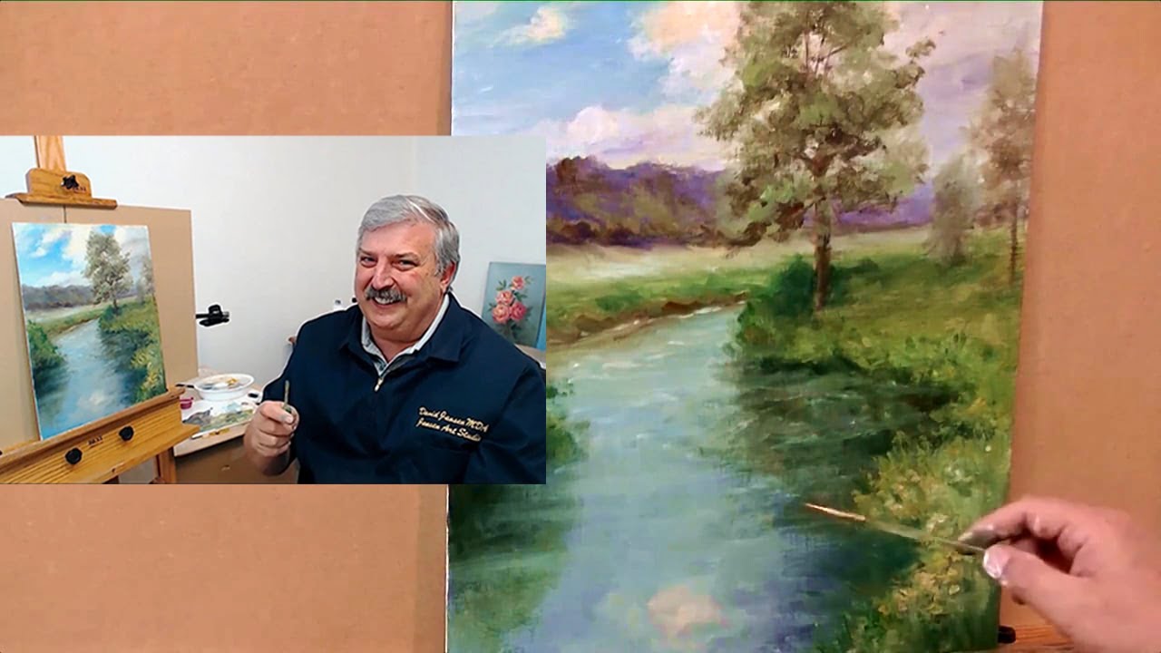 Inspired by Louis Aston Knight: The Art of Painting Landscapes in Acrylics