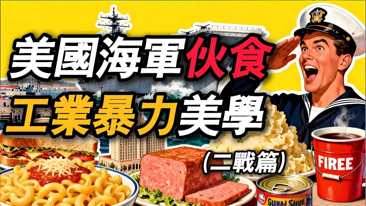 大萧条？食物飞升？美国海军伙食的工业暴力美学【盜聖食者】