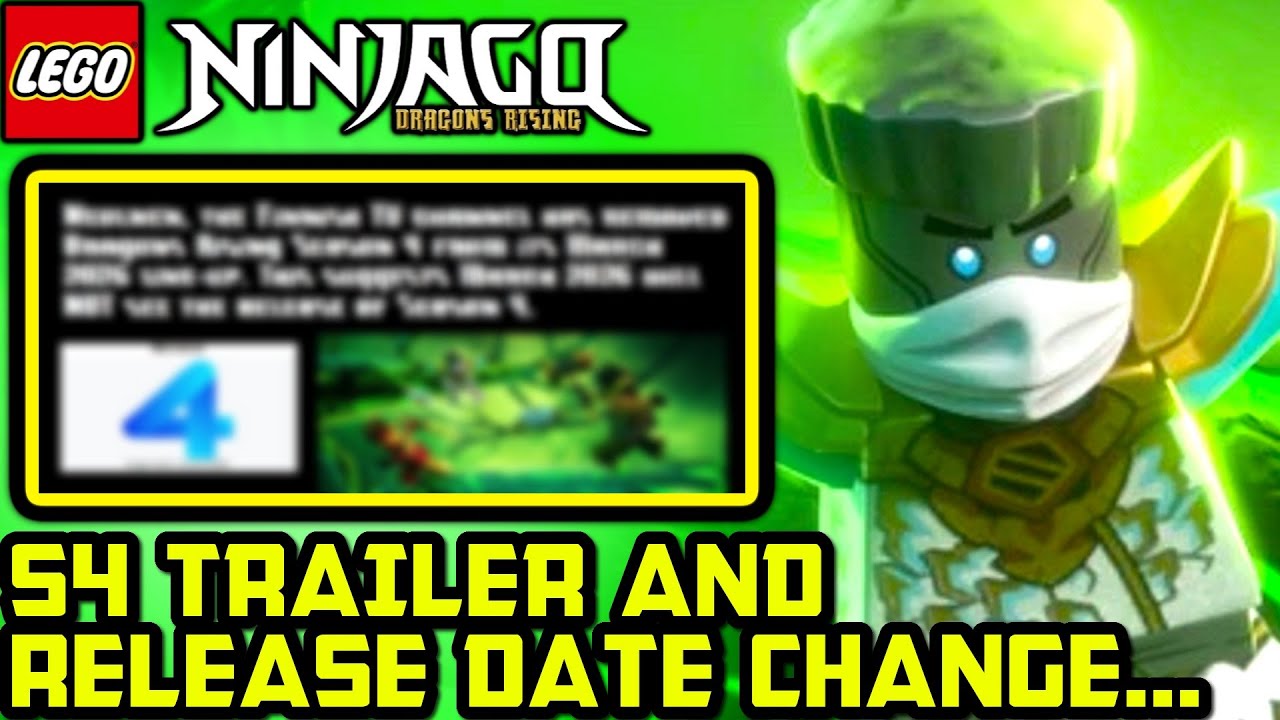 They Removed Season 4... ❌ Sad Release Date Update for Ninjago Dragons Rising Season 4...