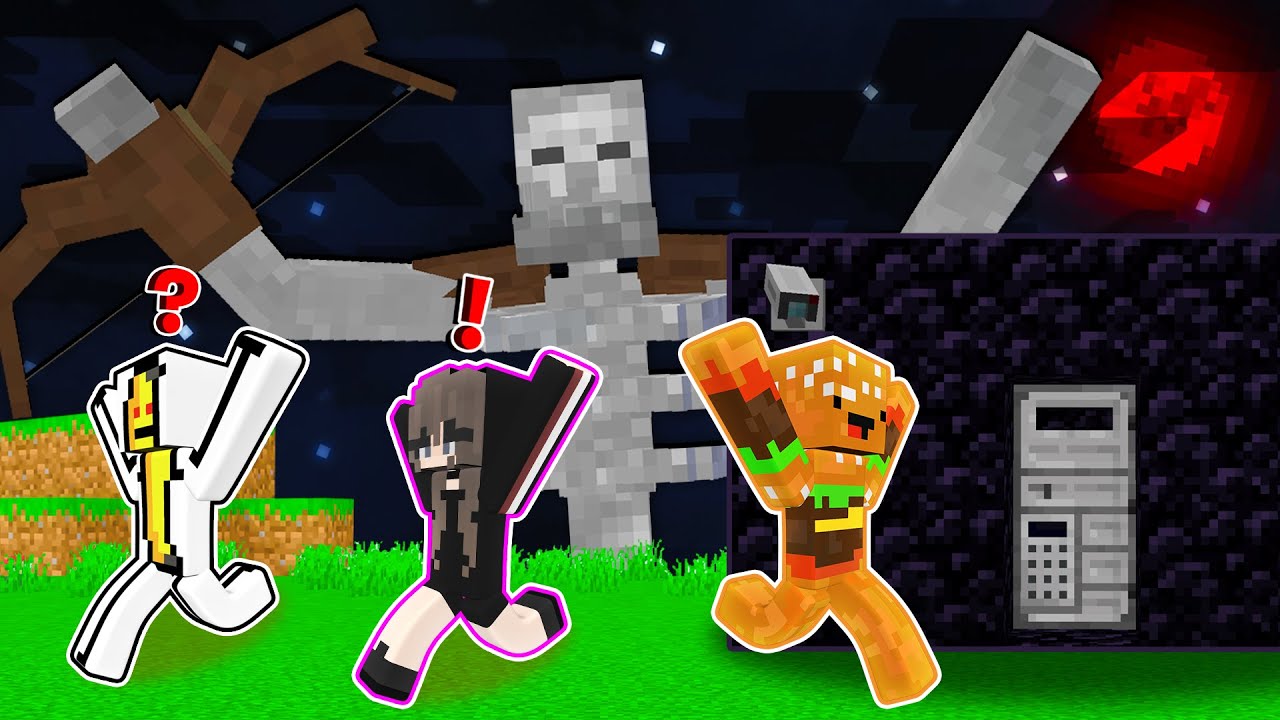 SKELETI MUTANTI vs BAZA SECURIZATA!