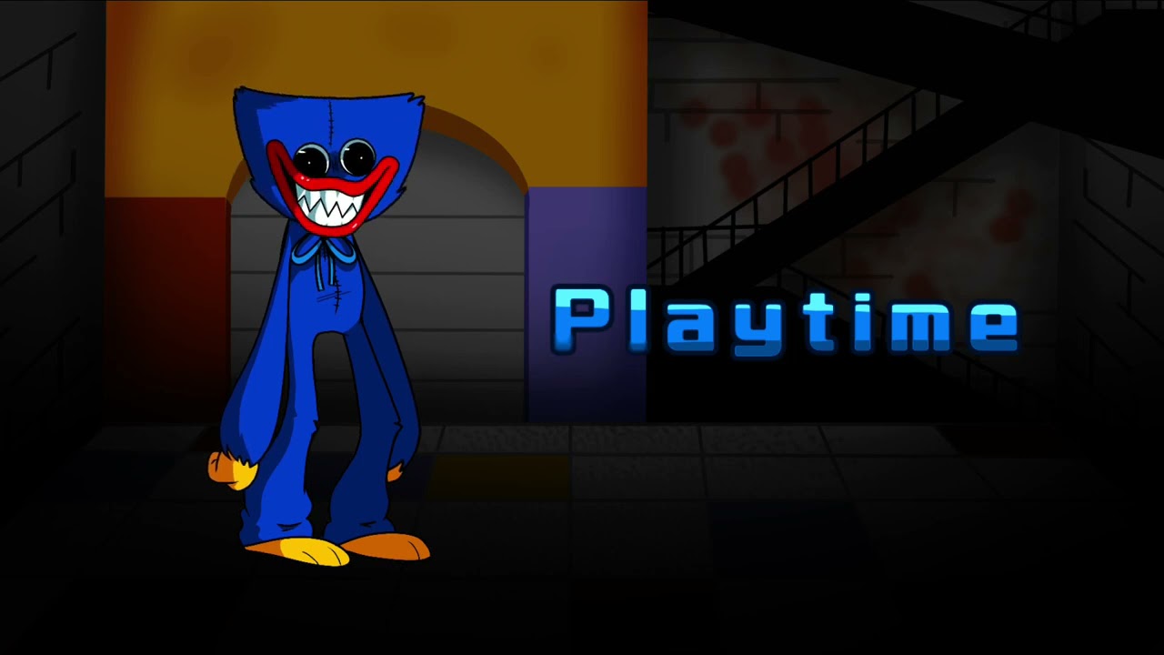 Playtime [Instrumental]   FNF V.S Huggy Wuggy OST