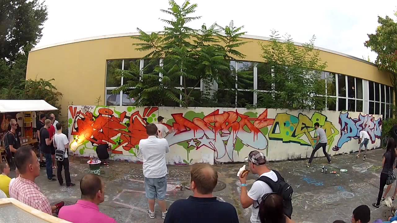 Writers Heaven X PlattenSpieler X VeloTramp  - Graffiti Battle